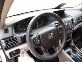 2017 Honda Accord LX White Sedan 2.4L AT #A21383